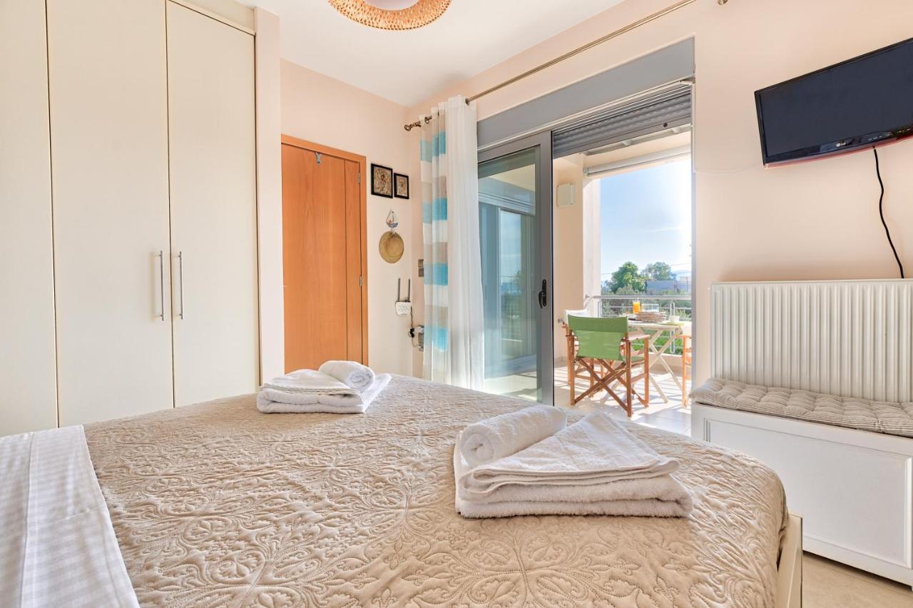Elegant New Maisonette Near The Sea Aegina 外观 照片